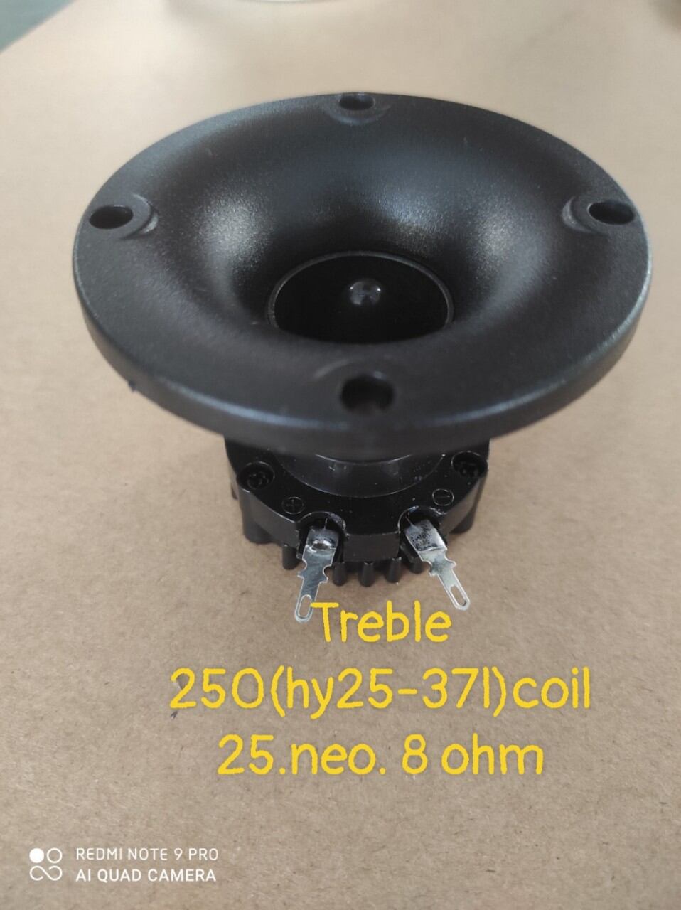 Củ loa treble 250 coil 25, từ neo. hàng nhập khẩu chính hãng
