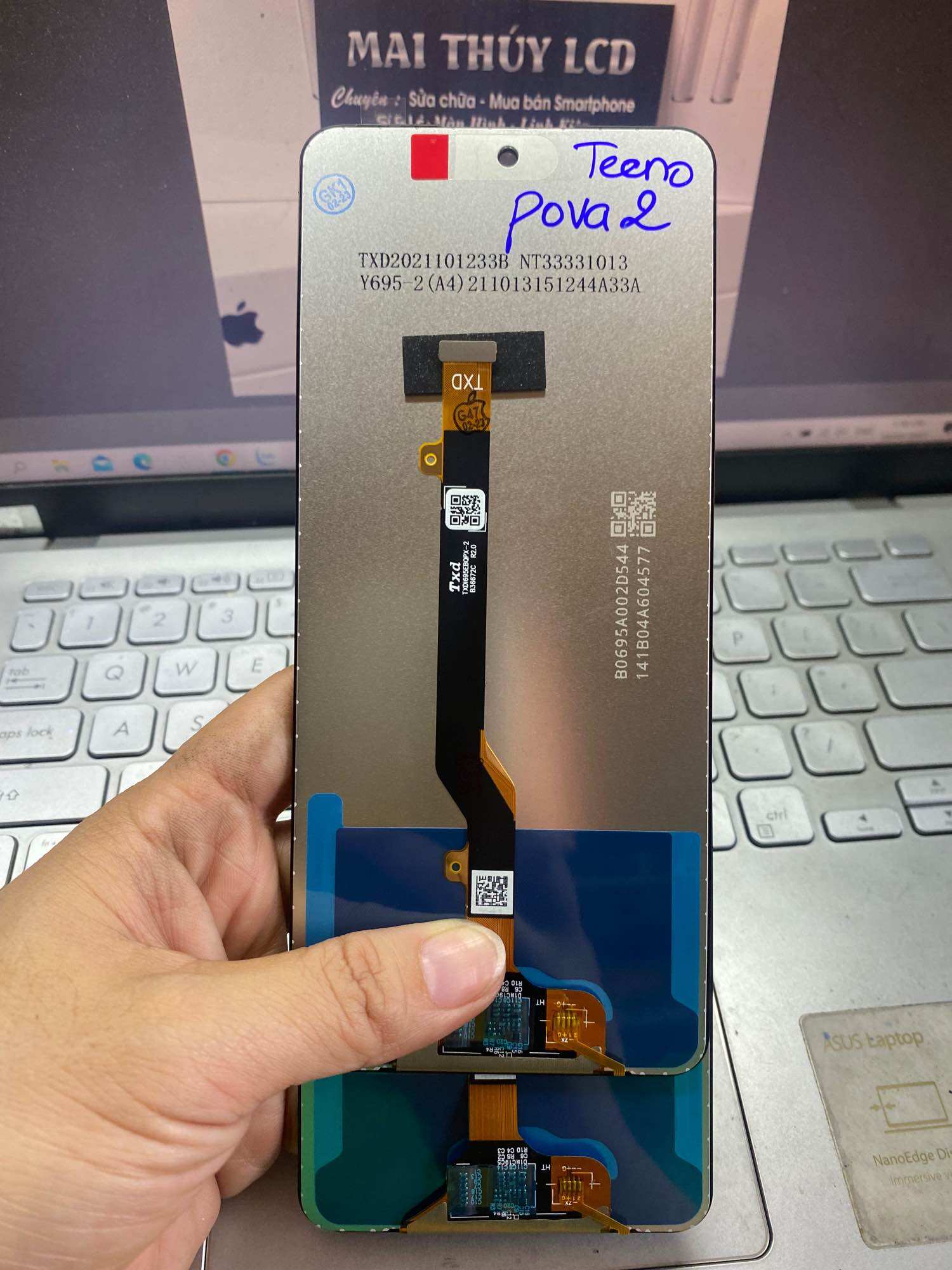 Màn hình tecno pova 2