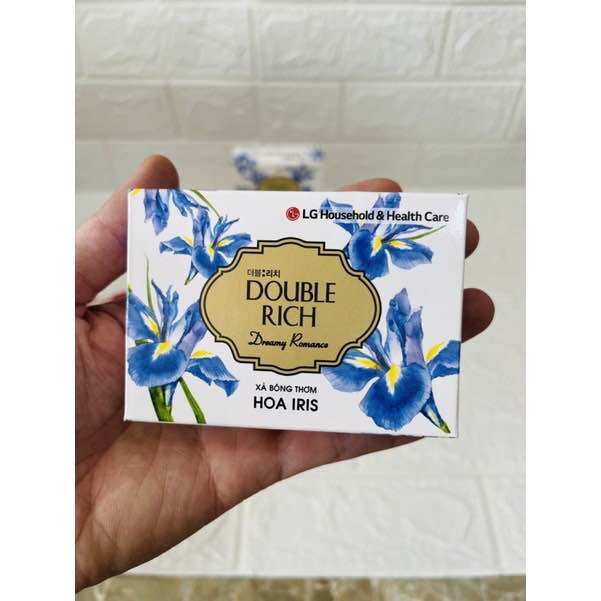 Xà phòng tắm double rich hương hoa iris 90g