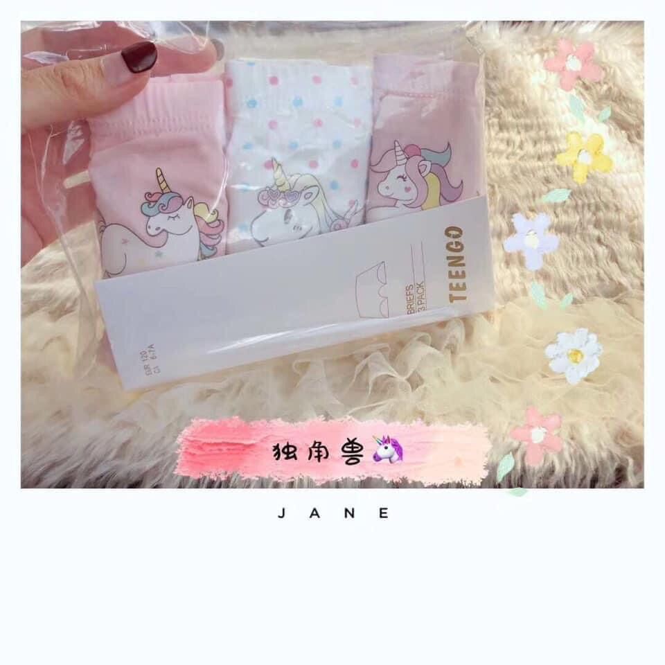 Set 3 quần chip đùi teengo cho bé gái