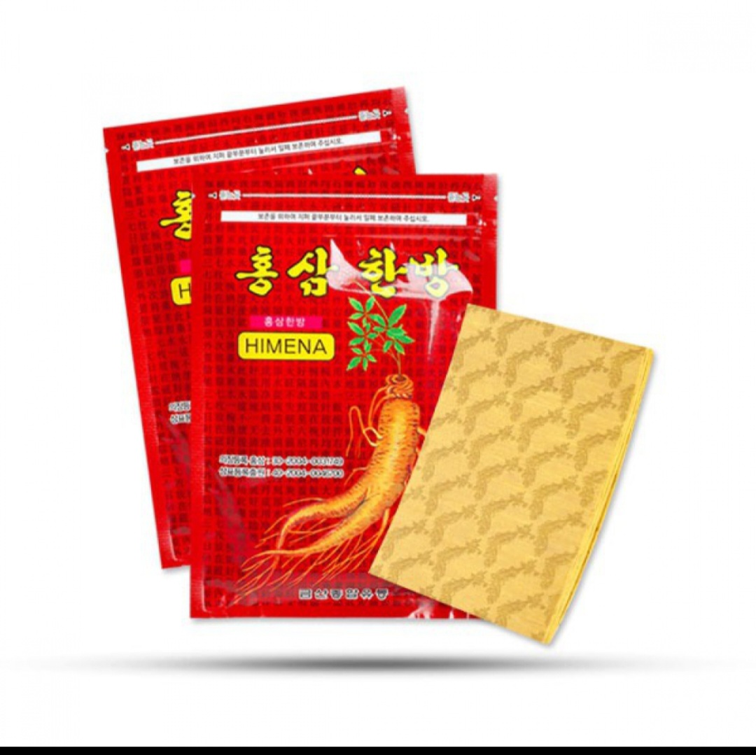 Cao dán hồng sâm hàn quốc himena, bịch 20 miếng