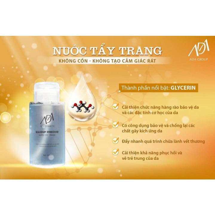 Nước tẩy trang ada