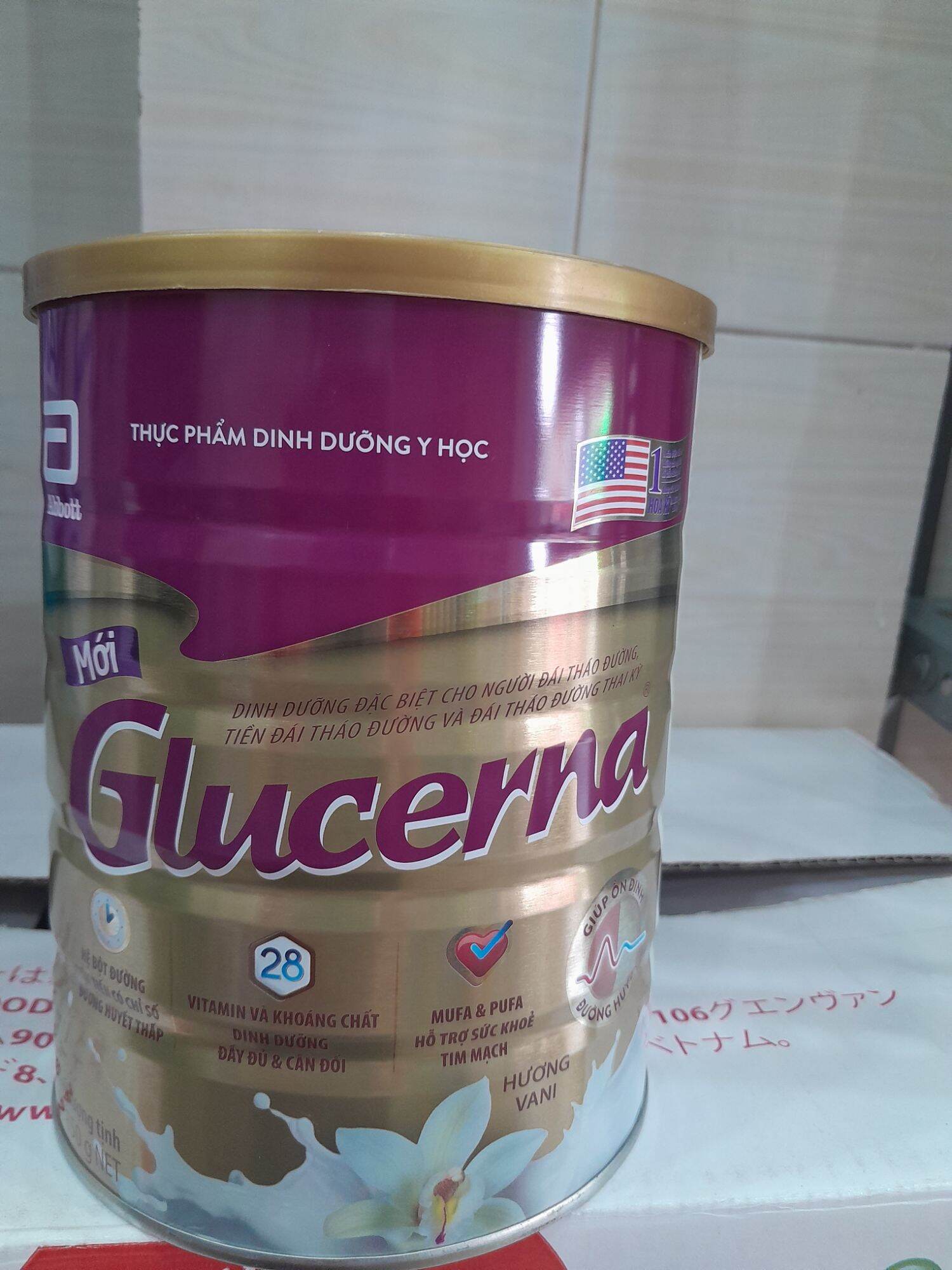Sữa Bột Glucerna vani 850g