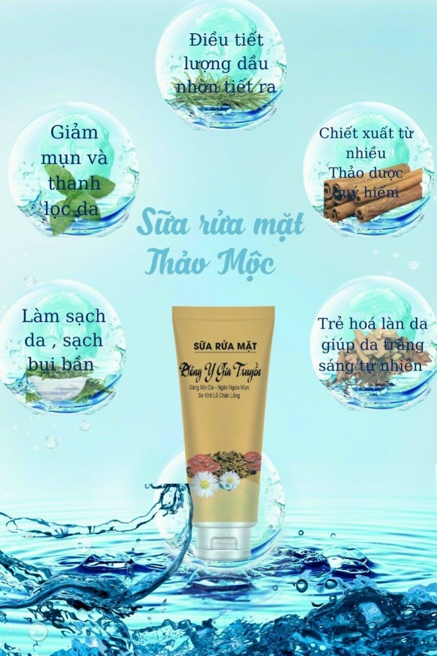 Sửa rửa mặt đông y gia truyền