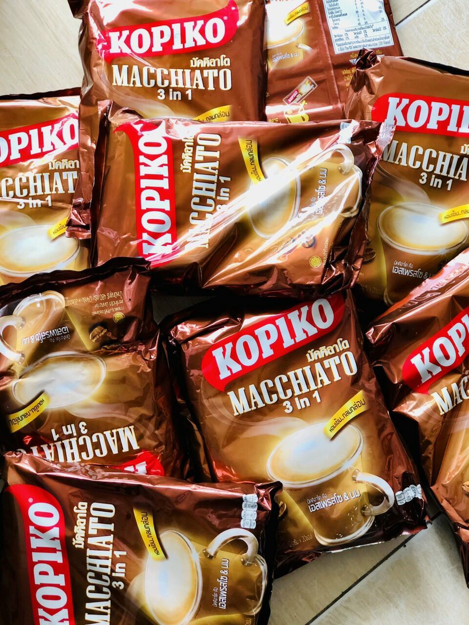 CÀ PHÊ SỮA KOPIKO MACCHIATO 3IN1