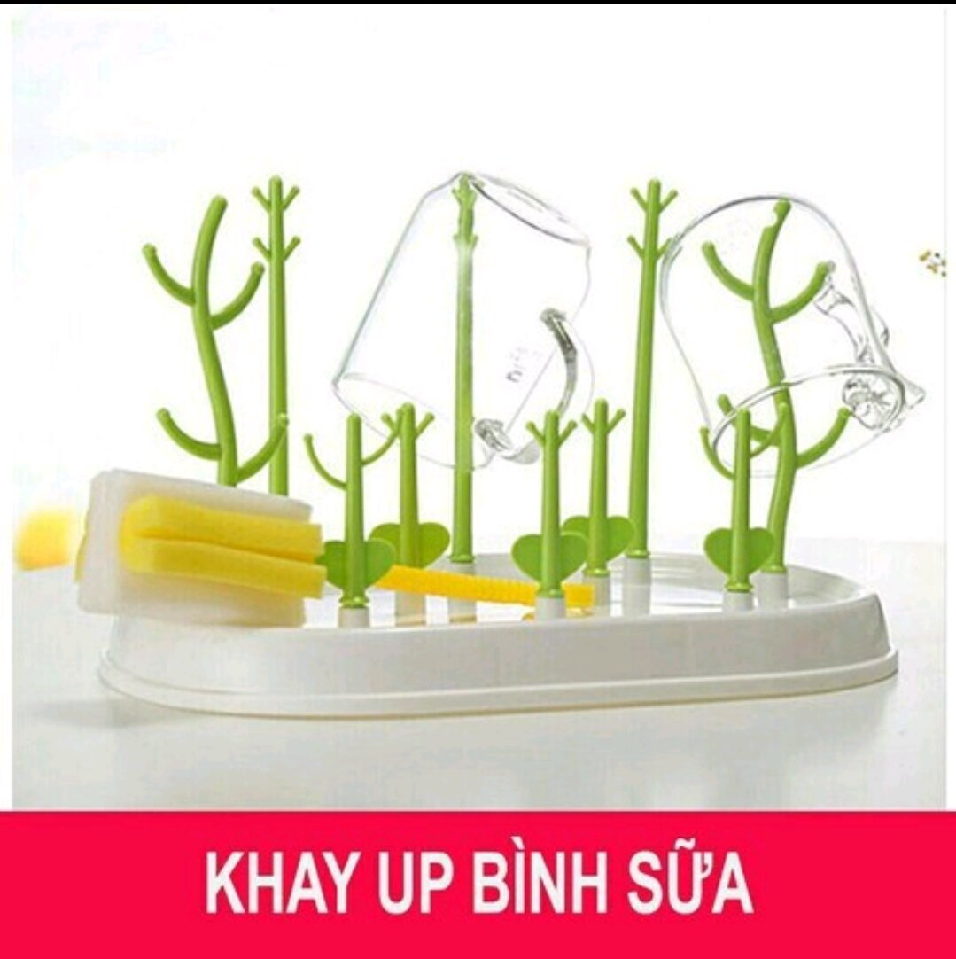 Khay úp bình sữa gấp gọn