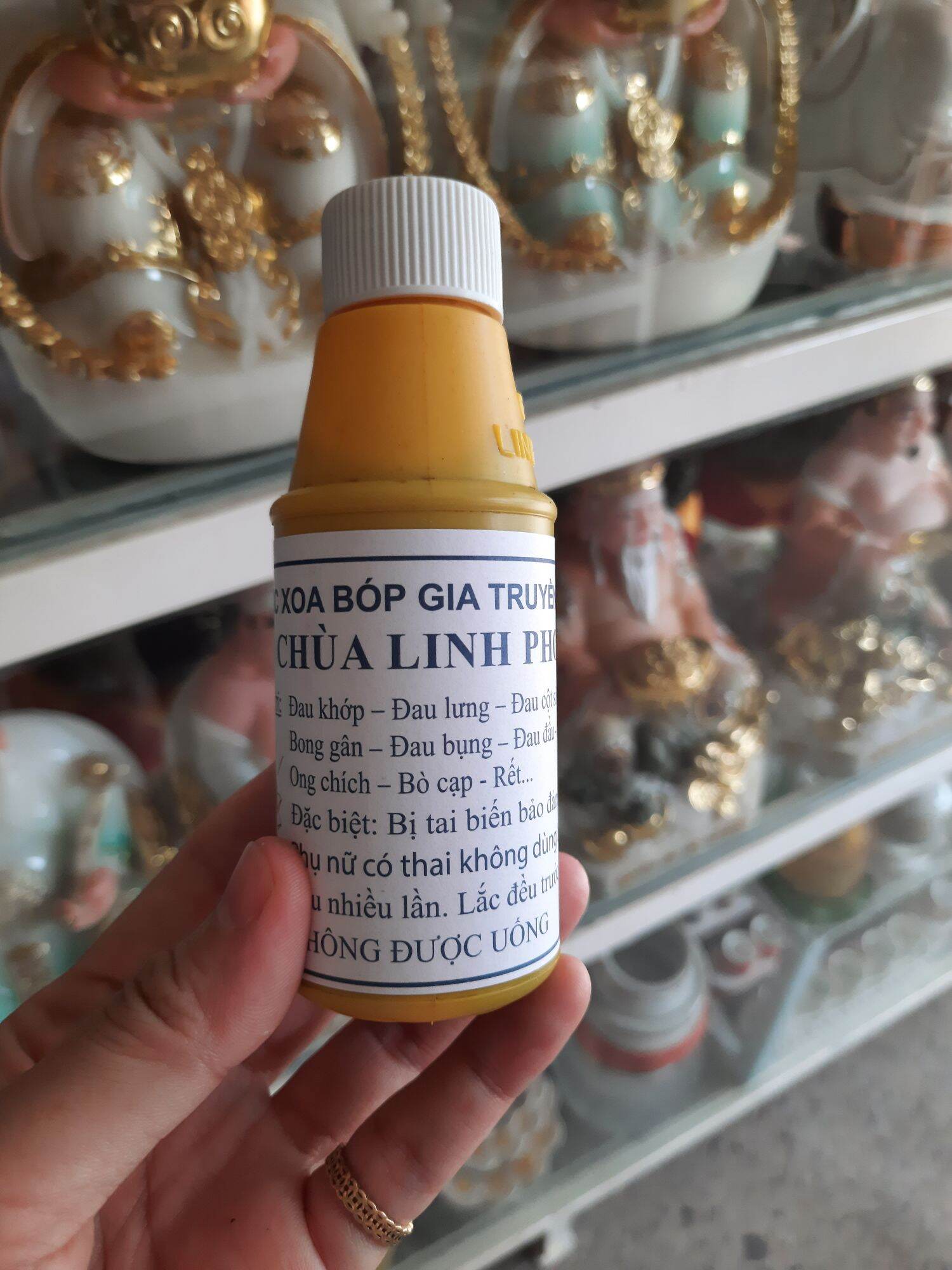 [HCM]DẦU XOA BÓP CHÙA LINH PHONG