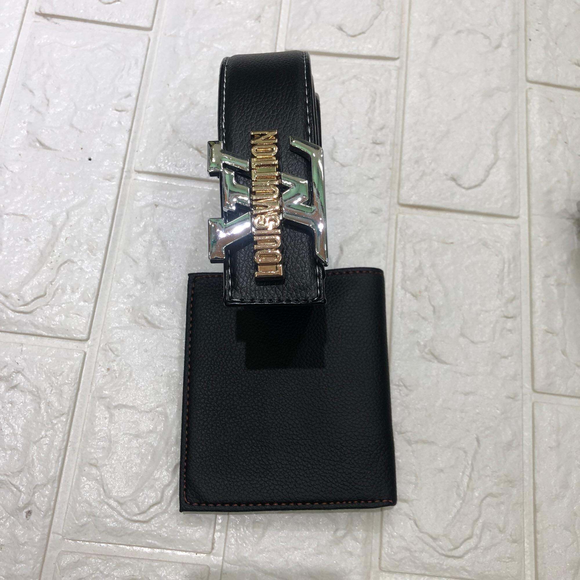 Mua Thắt Lưng LV Tặng Kèm Ví Da Cao Cấp, Thắt Lưng Nam Ví Da Nam Cao Cấp Giá Rẻ