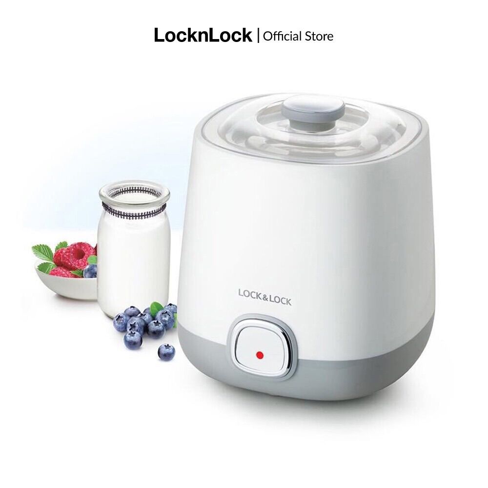 Máy làm sữa chua Lock & Lock EJY110SLV 1000ml - Màu trắng