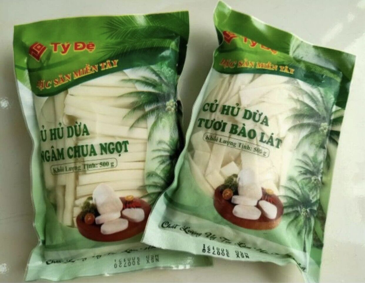 Củ hủ dừa sale 75k/2 túi