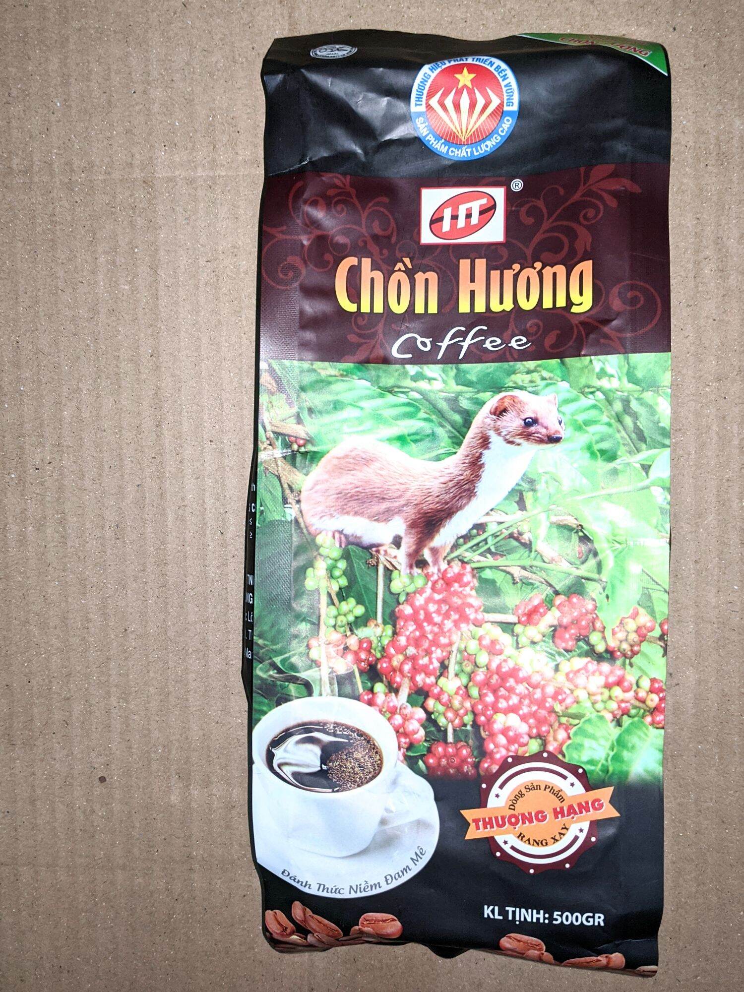 Cà phê Chồn hương Thượng hạng 500 g