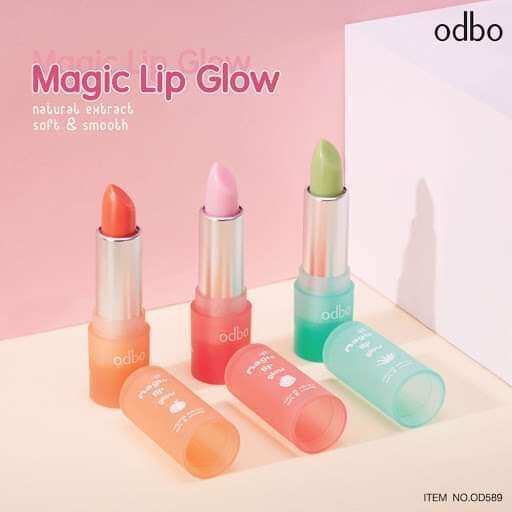 Son Dưỡng Môi ODBO Glow Tinted Balm Thái Lan - màu 03