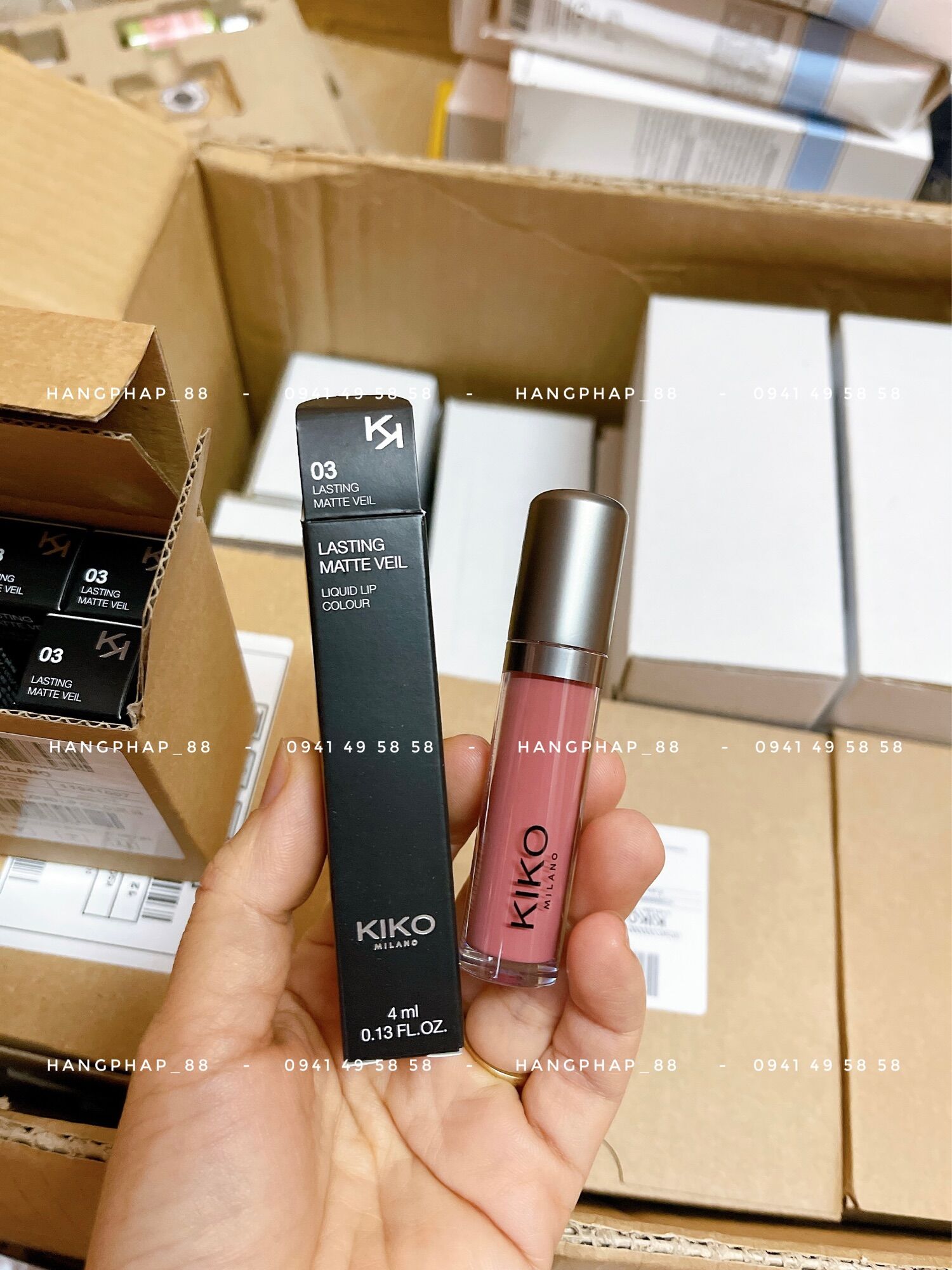 Son KiKo Lasting Matte Veil Liquid Lip Colour