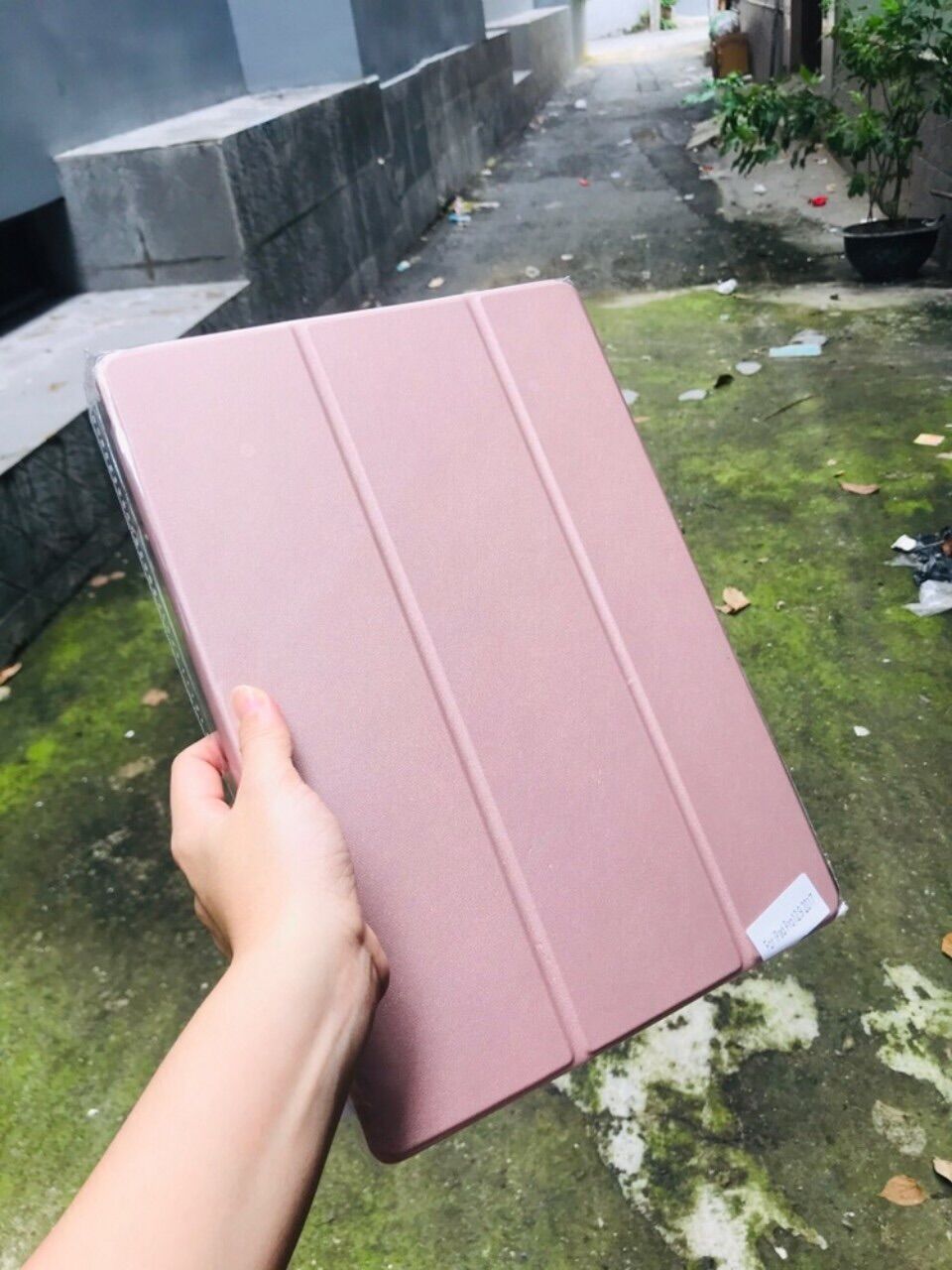 Bao da ipad gen 9 10.2 2021 lưng trong
