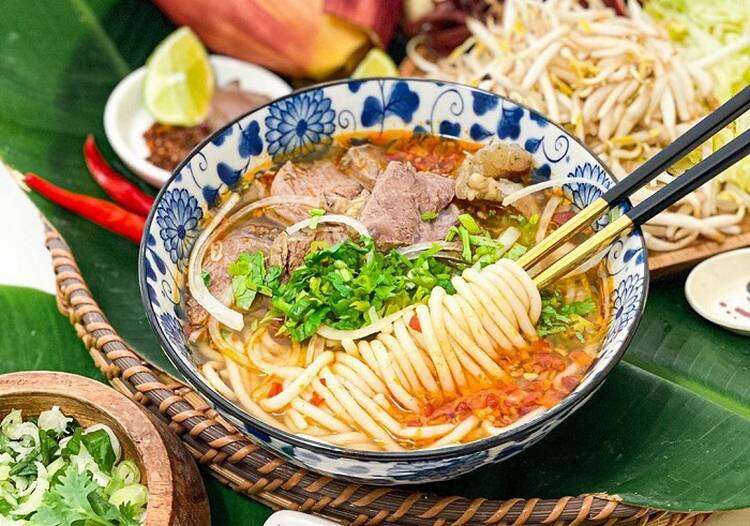 400g sợi bún bò Huế Ba Cây Tre xuất khẩu