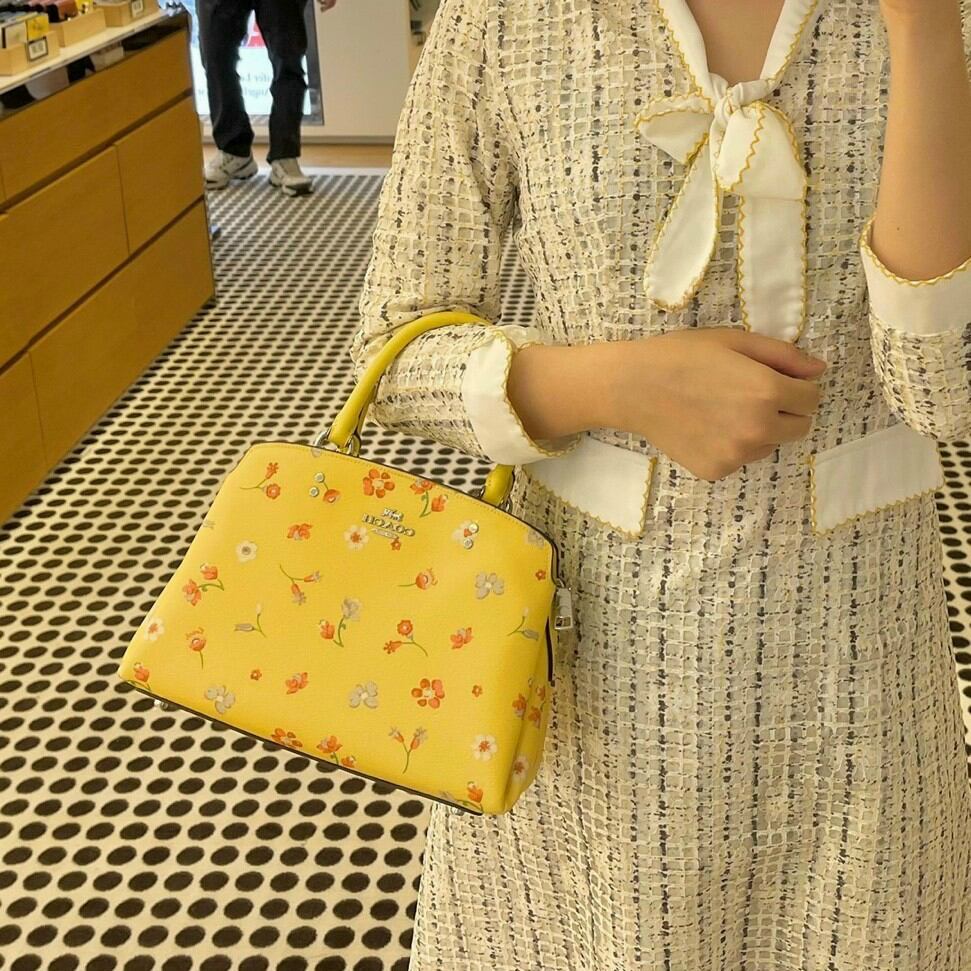 Túi coac*h mini lillie carryall hoạ tiết hoa xinh xắn