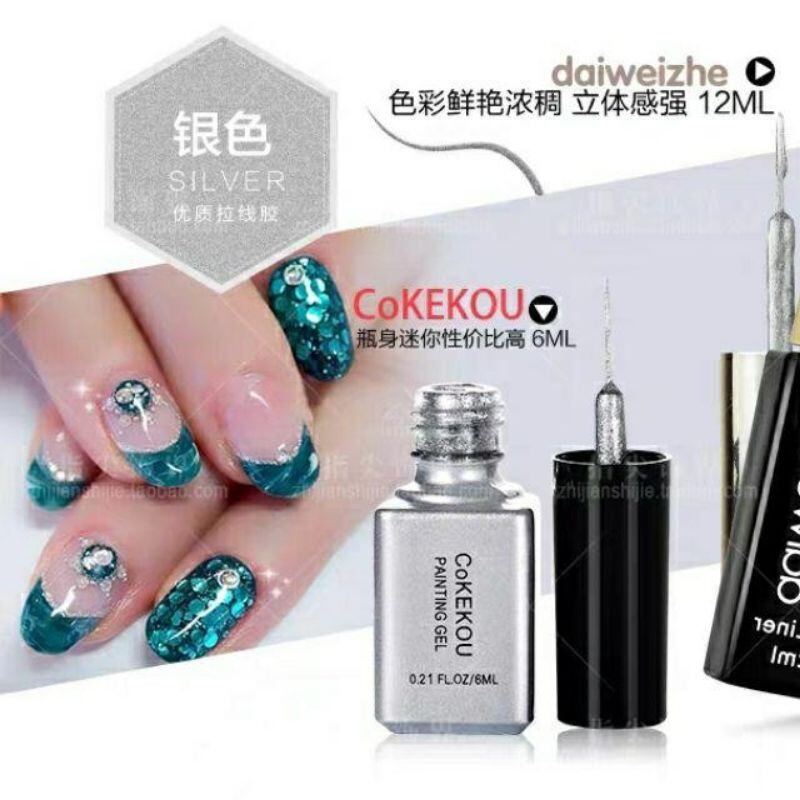Cọ nét sơn gel Cokekou