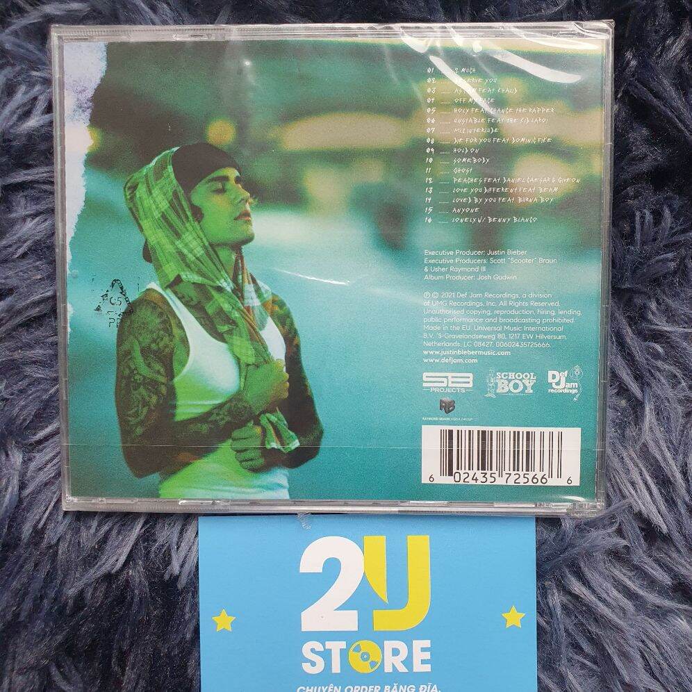 CD album Justice - Justin Bieber 2U Store CDs