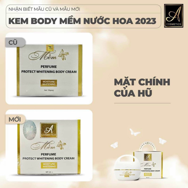 [Hoàn tiền 20%] [HCM]kem body mềm A