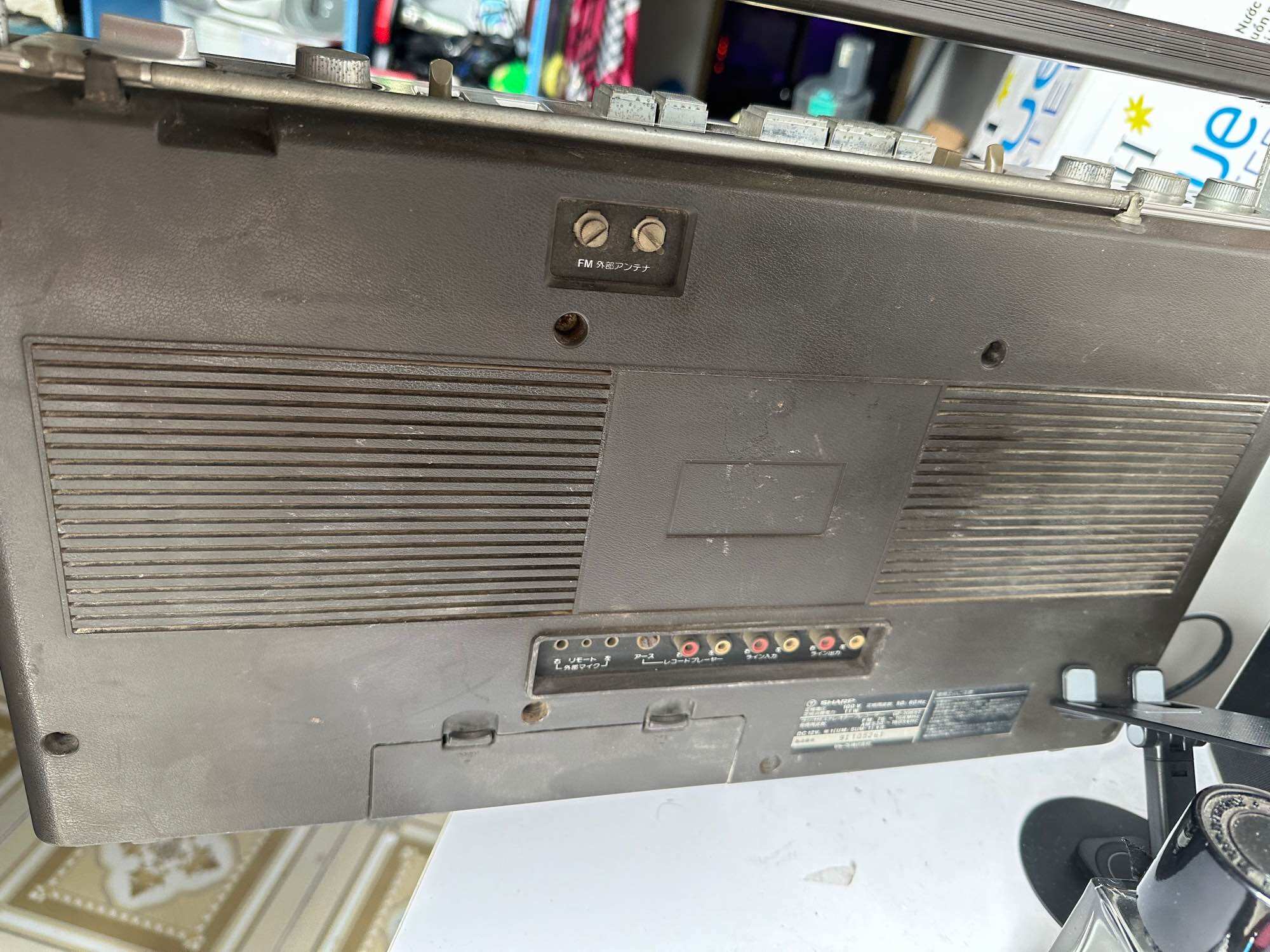 Đài cassette cổ sharp nội địa nhật