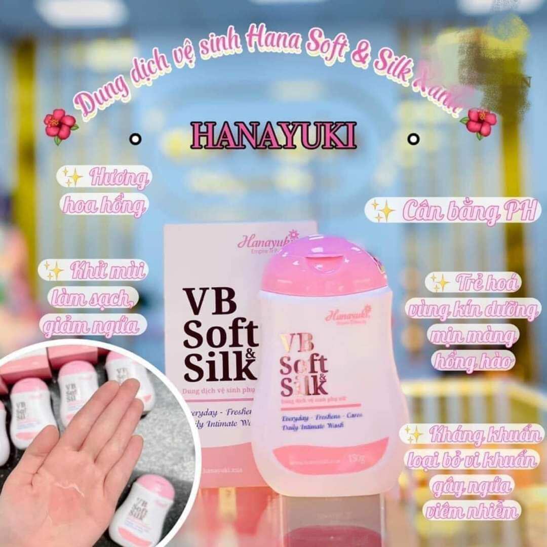 Dung Dịch Vệ Sinh Phụ Nữ Hanayuki Chính Hãng