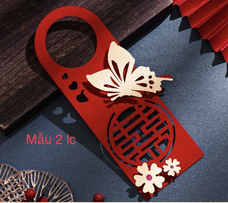{Hàng mới về} Tấm treo cửa phòng Tân hôn