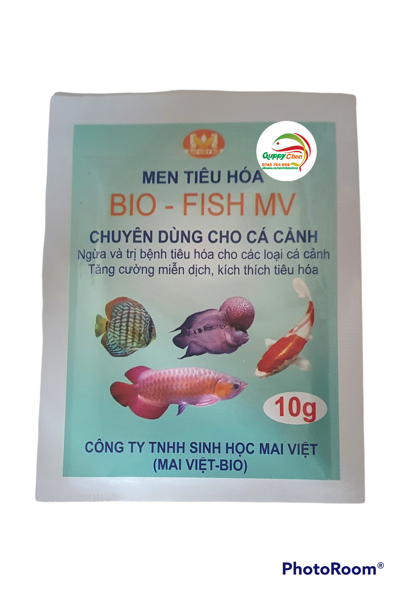Men tiêu hóa bio fish mv mai việt