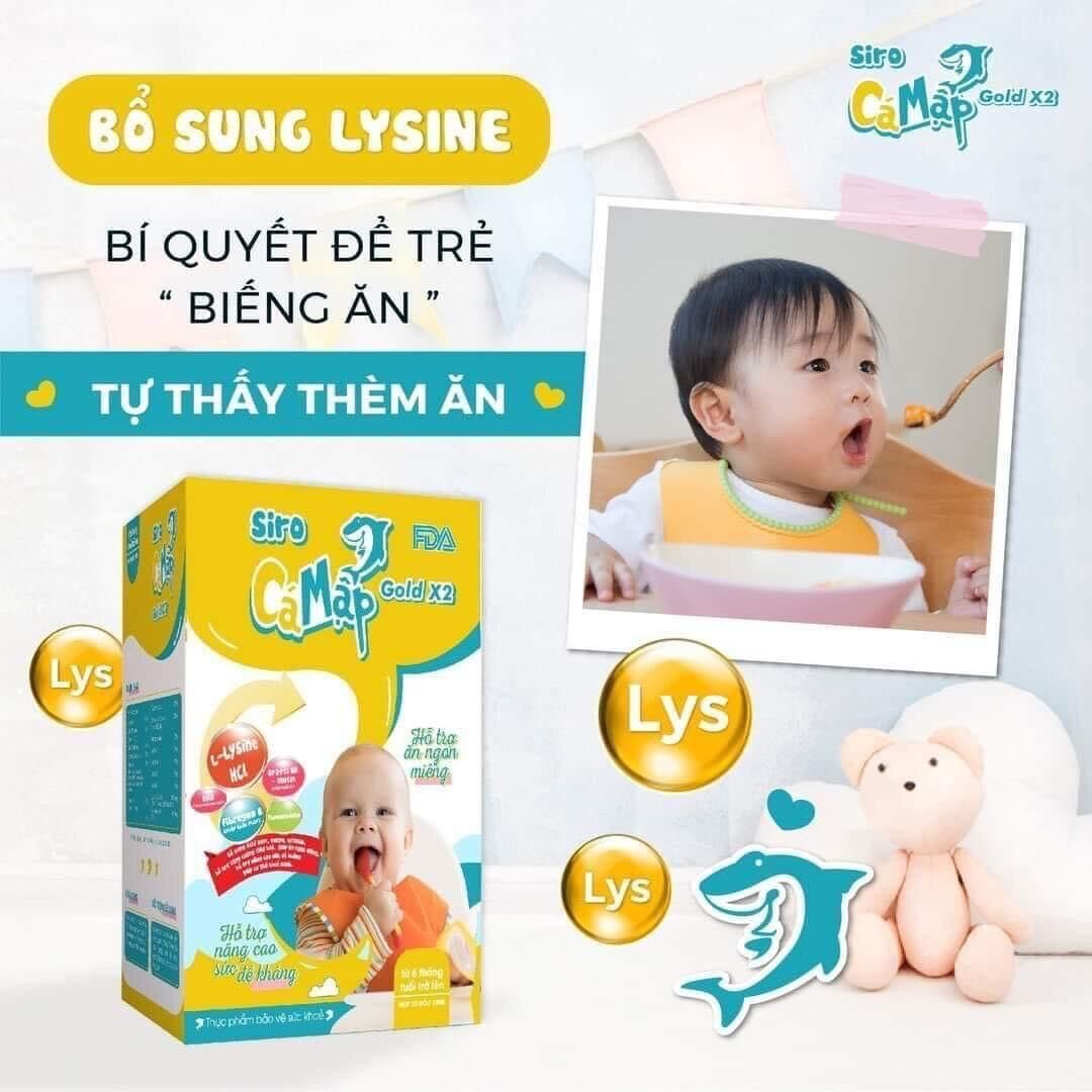 [HCM]Siro Cá Mập Gold X2 Chính Hãng Có Phiếu Bảo Hành