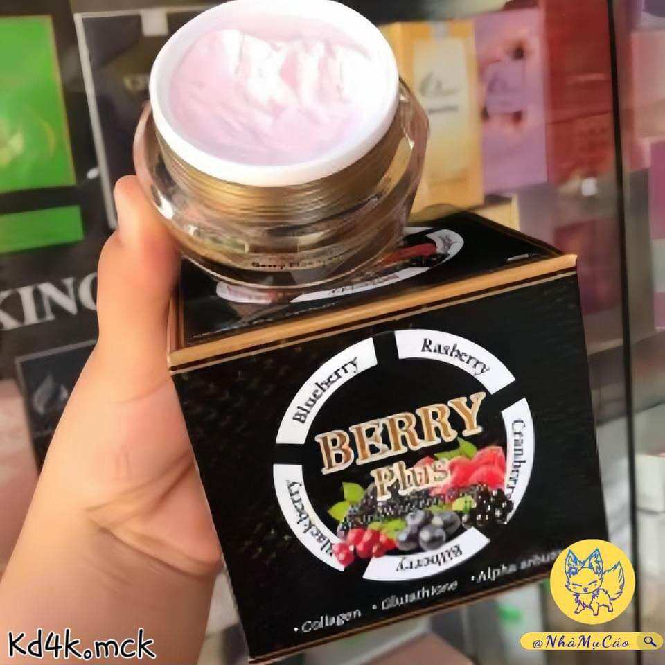 kem bôi nám berry plus 5x thái lan