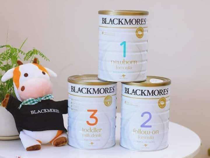 Sữa Blackmore Úc Đủ Số Cho Bé ( Lon 900g) Chính Hãng Công Ty