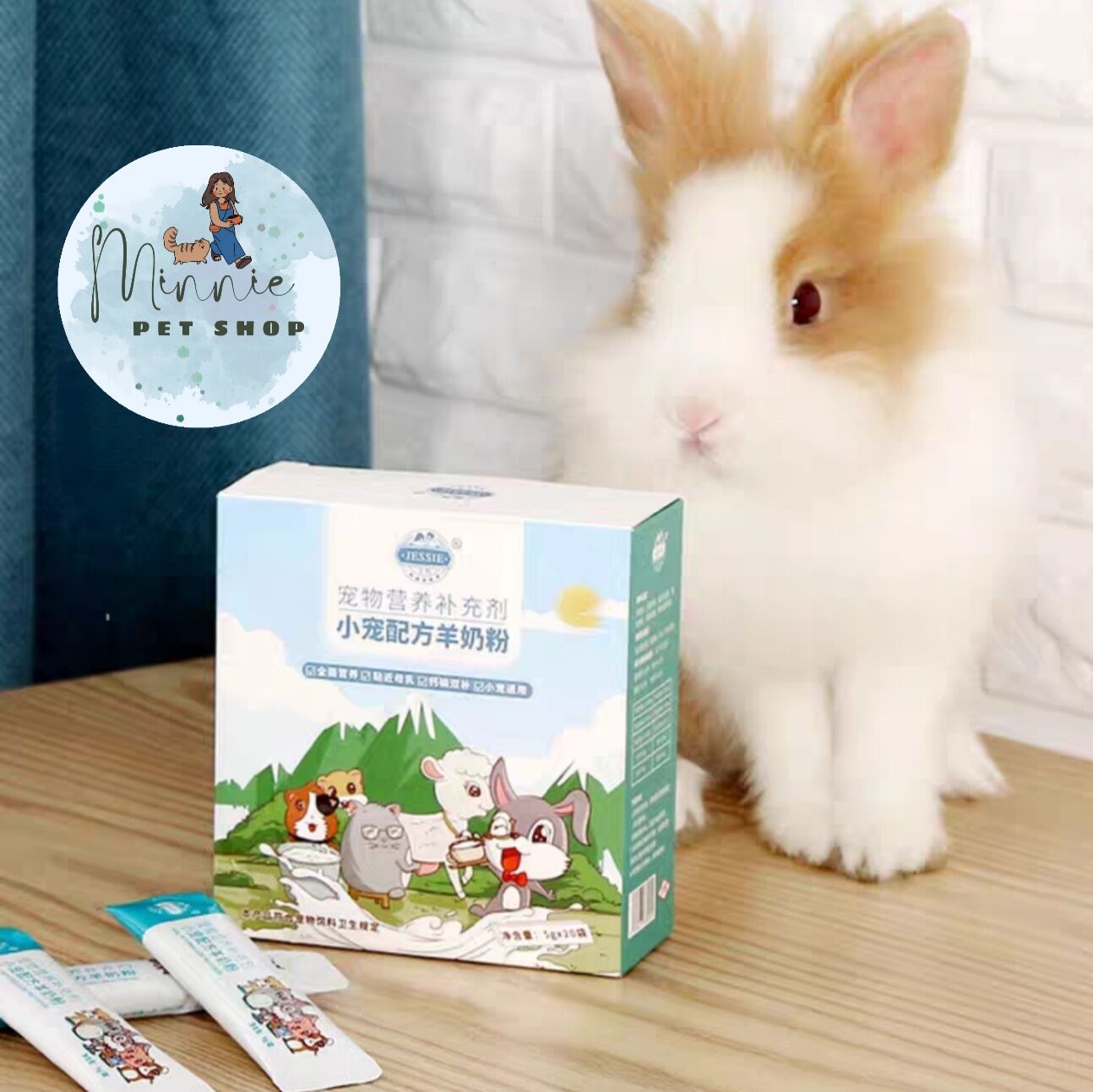 Bột Sữa Dê Uống Cho Hamster, Sóc Bay, Sóc Bông, Sóc Đất...