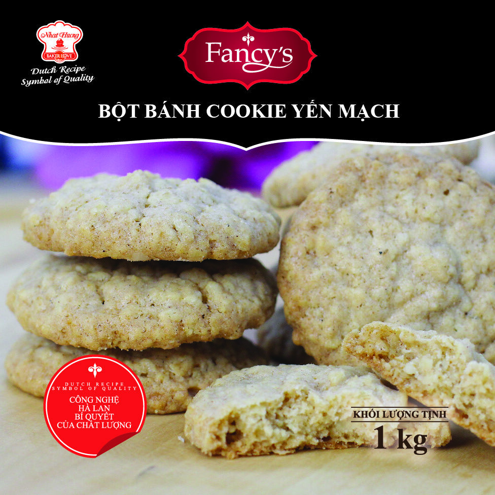 Bột Bánh Cookie Yến Mạch (1Kg)