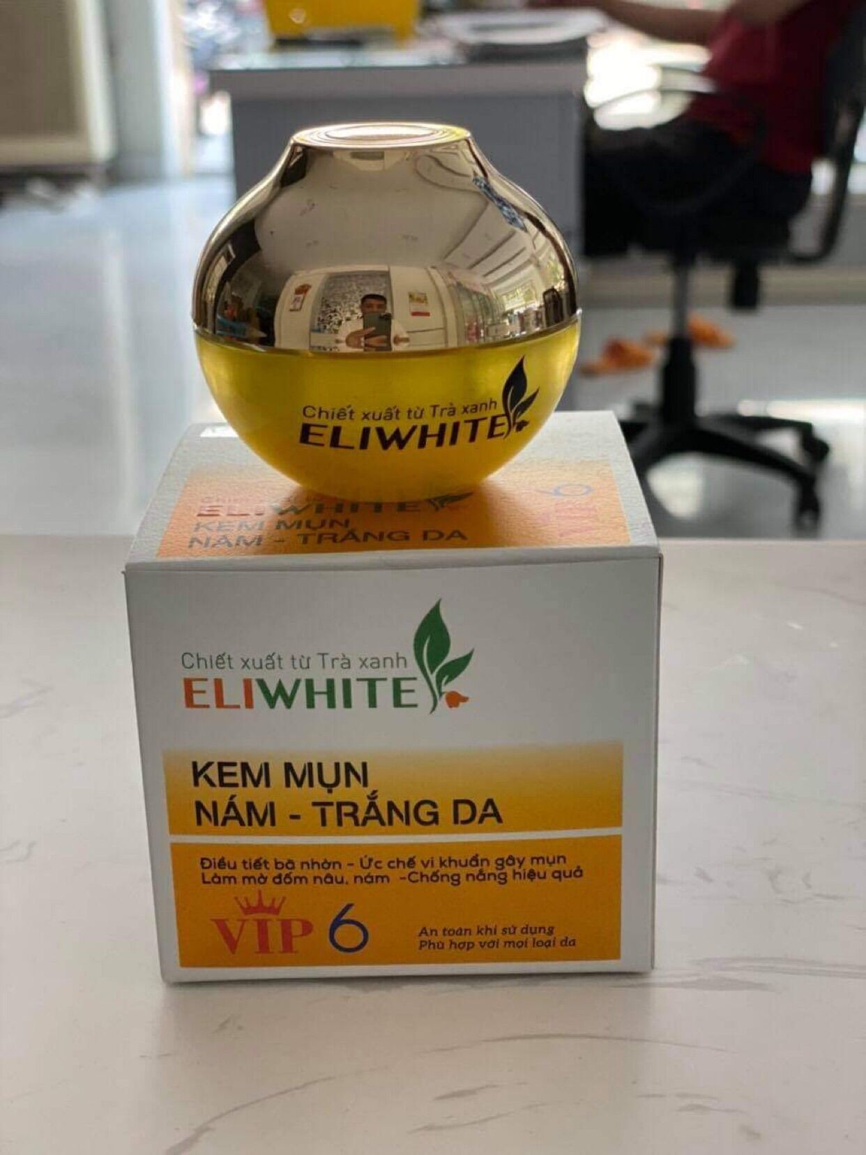 [HCM]Kem mụn nám trắng da Eli White VIP6