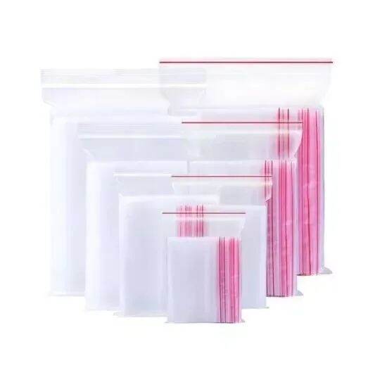 100Gr Túi Zip Chỉ Đỏ size 11 x 16cm