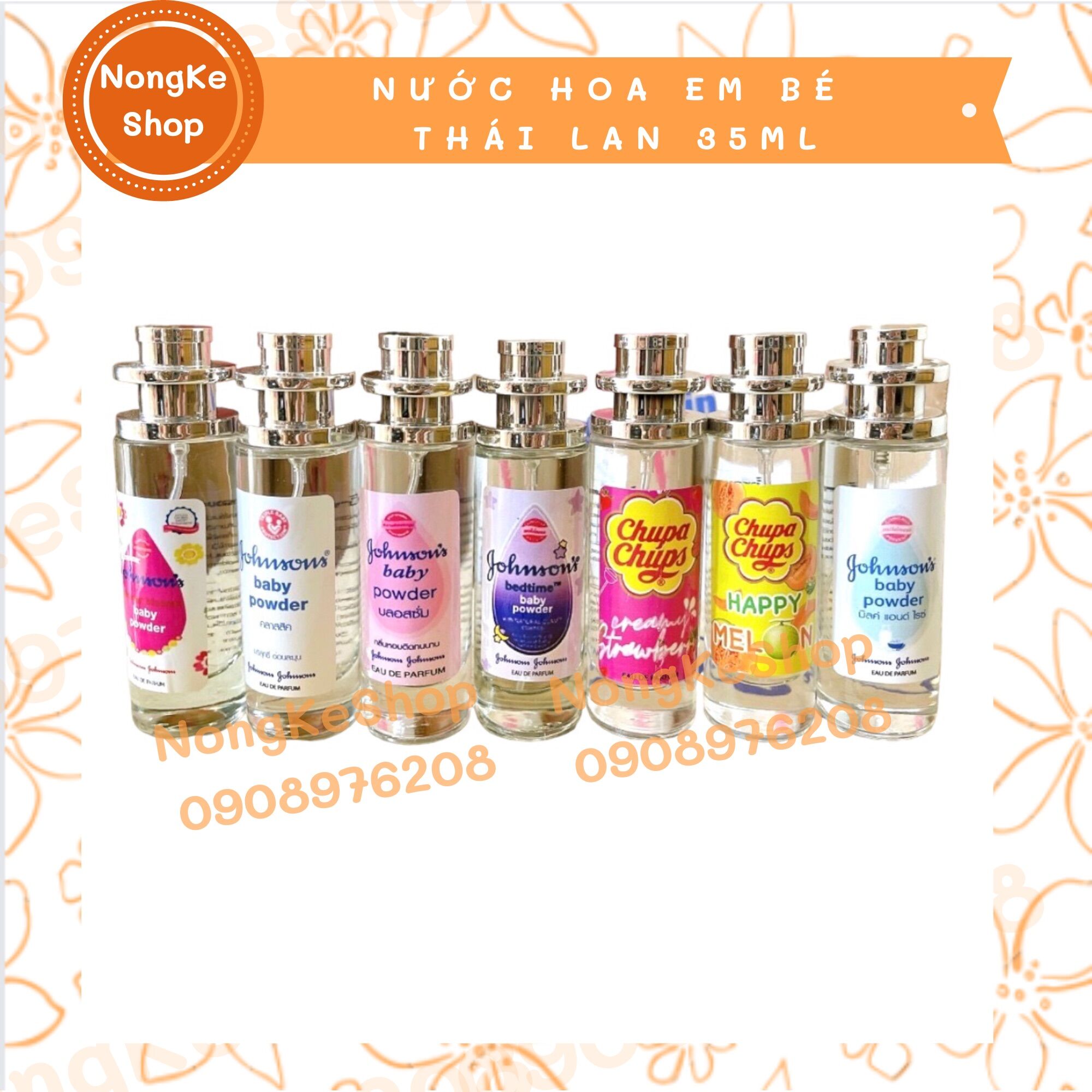 Nước hoa em bé thái lan 35ml