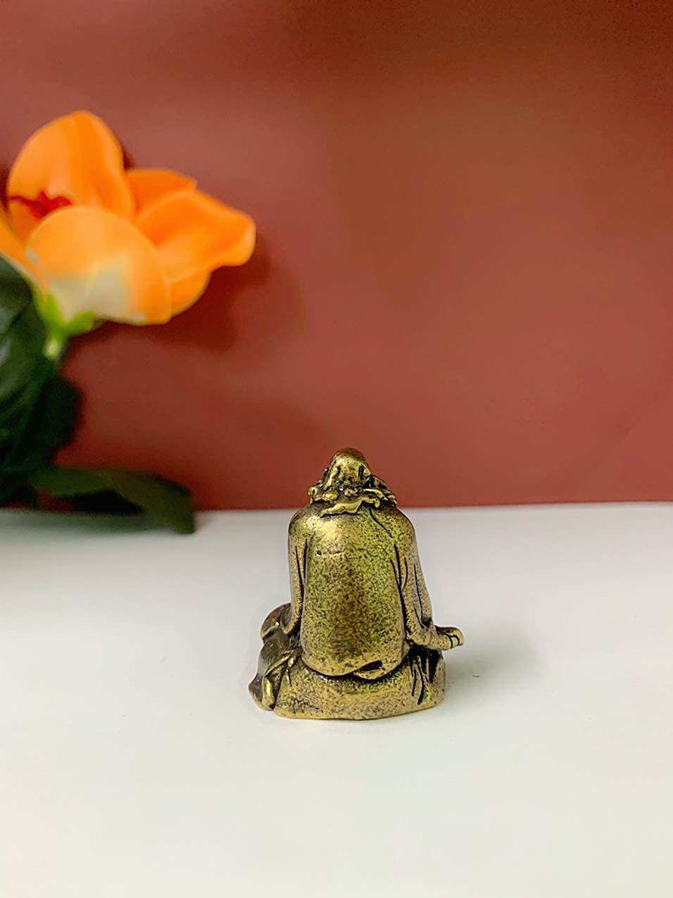 Tượng đồng mini Đạt ma sư tổ