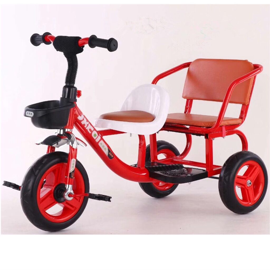 [FREESHIP] Xe đạp xích lô xe đạp đôi cho bé 2 - 7 tuổi ( ảnh thật )