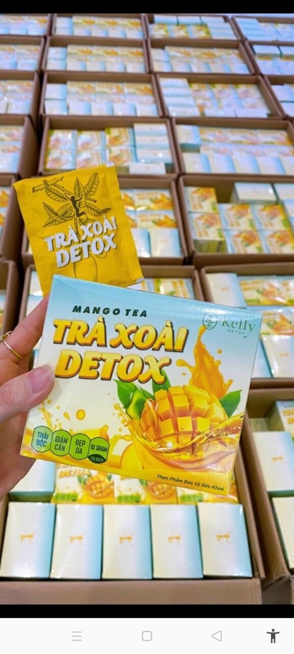 TRÀ Xoài Kelly Detox plus (CHÍNH HÃNG) vị mới thơm ngon