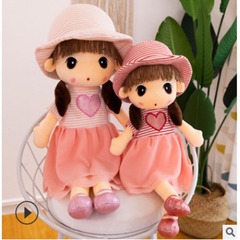 Búp bê nhồi bông trái tim cao cấp 60cm