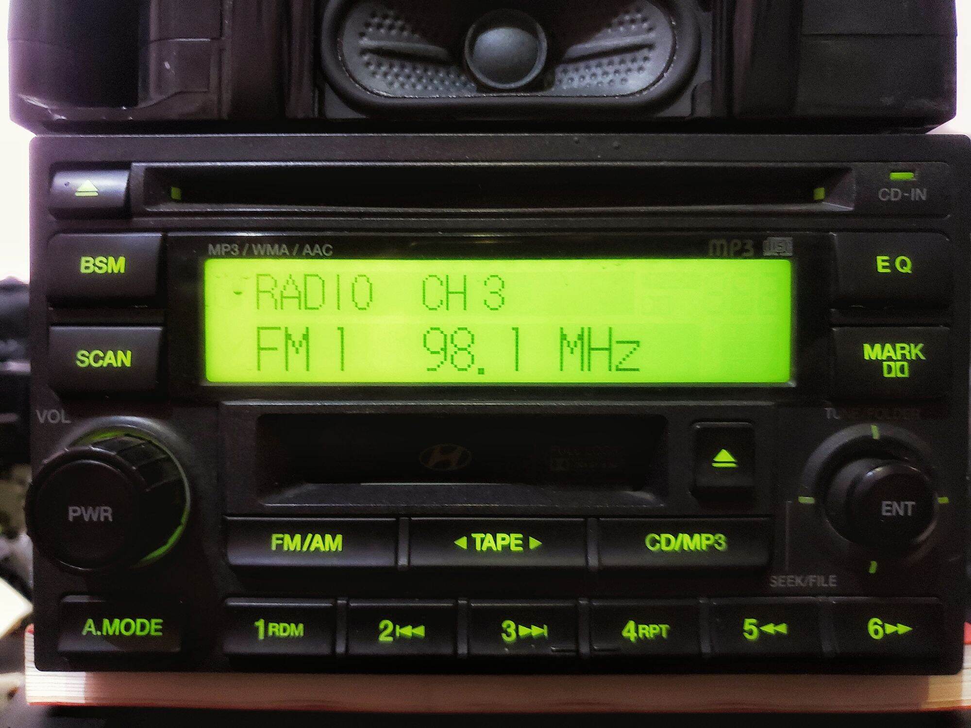 RADIO &CD & TAPE xe Tucson ( 2005 2006)