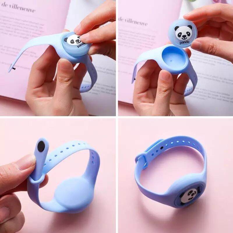 Đồng hồ tinh dầu đuổi muổi có đèn led cho bé