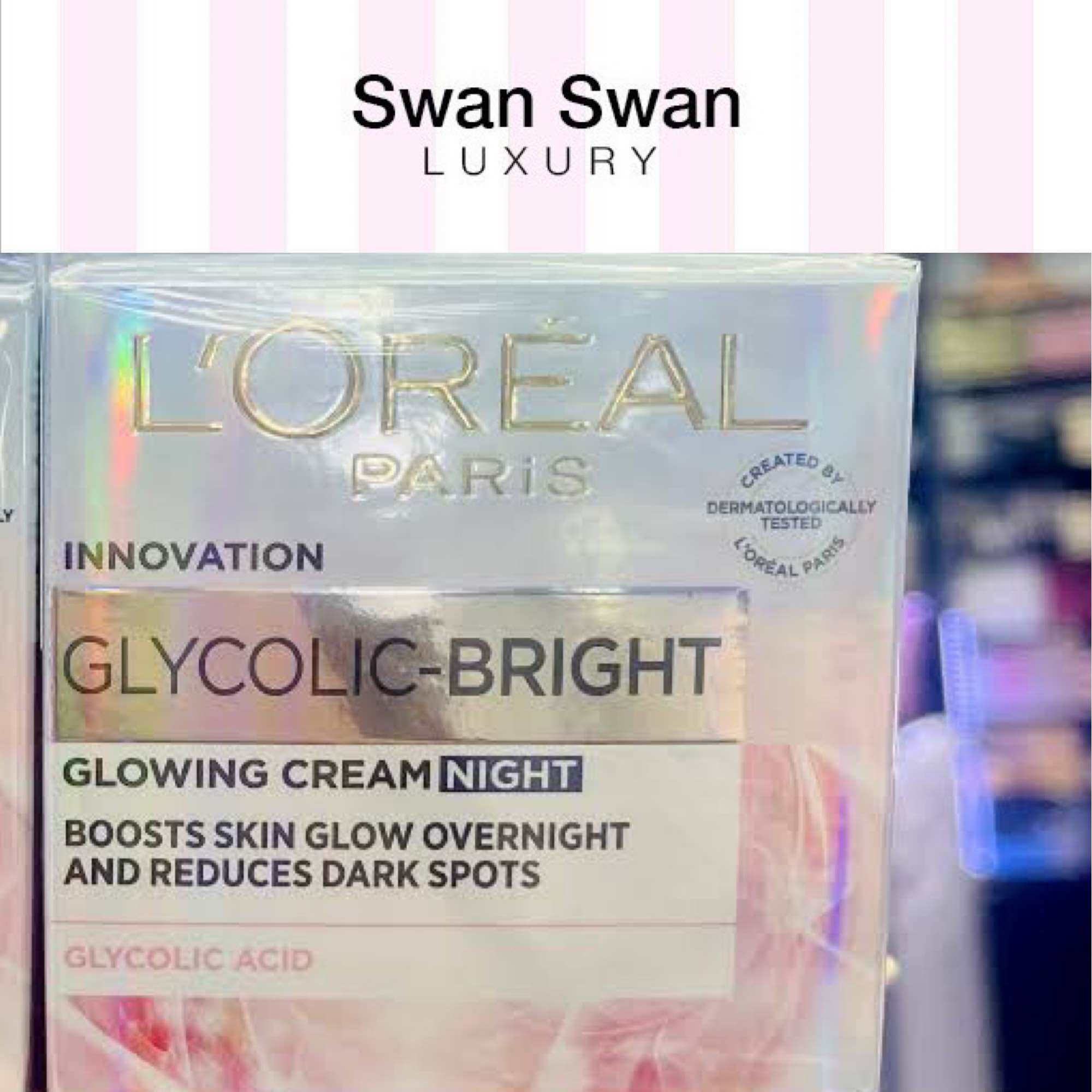 Kem Nám Ngày Loreal Glycolic Bright Sáng Da 15ml