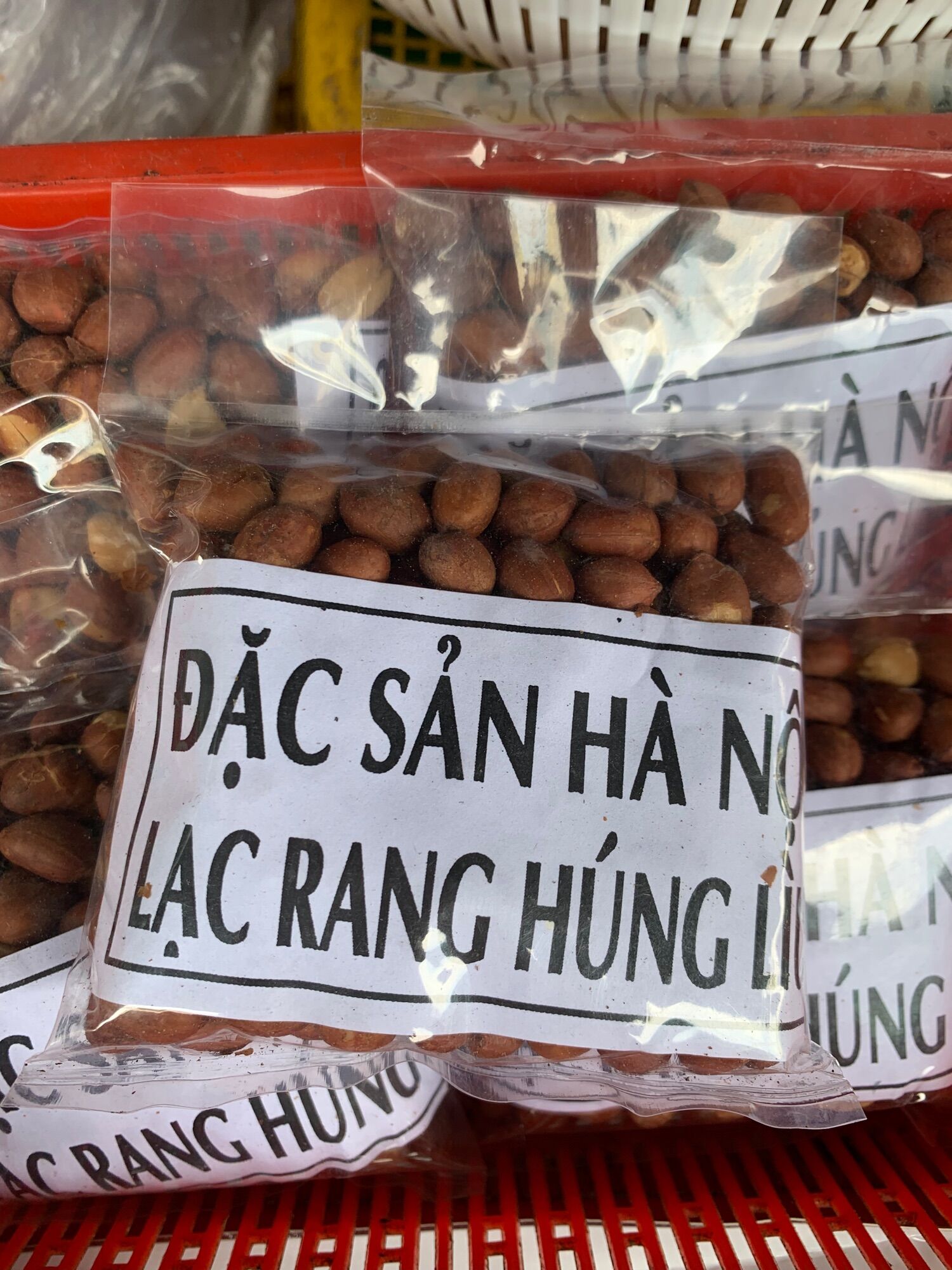 [HCM] 1 gói lạc rang húng lìu (mua 10 gói tặng 1 gói) Đặc sản Hà Nội