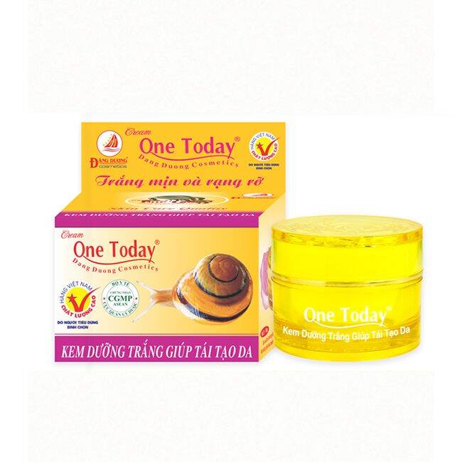 Kem dưỡng trắng da tái tạo one today