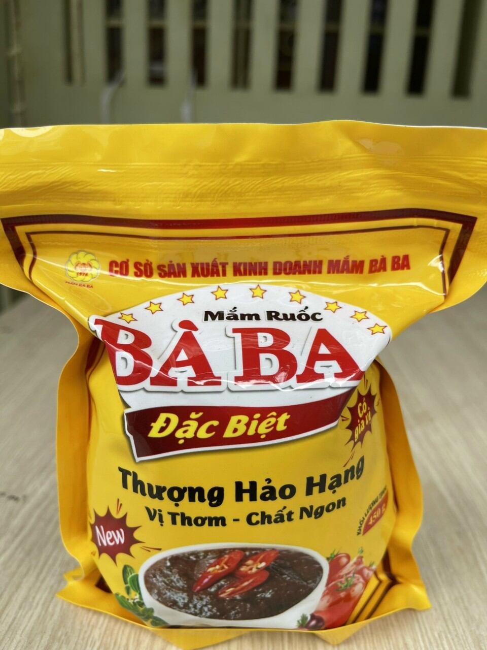 Mắm Ruốc Bà Ba (Bịch 450gram )- Hương Vị Đậm Đà