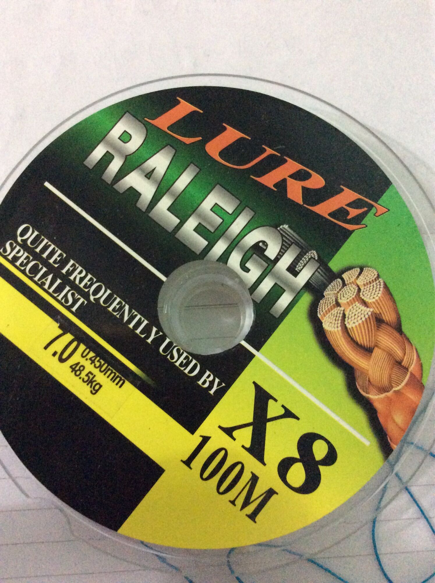 Dù Lure X8 Raleigh 7 màu mịn,mượt