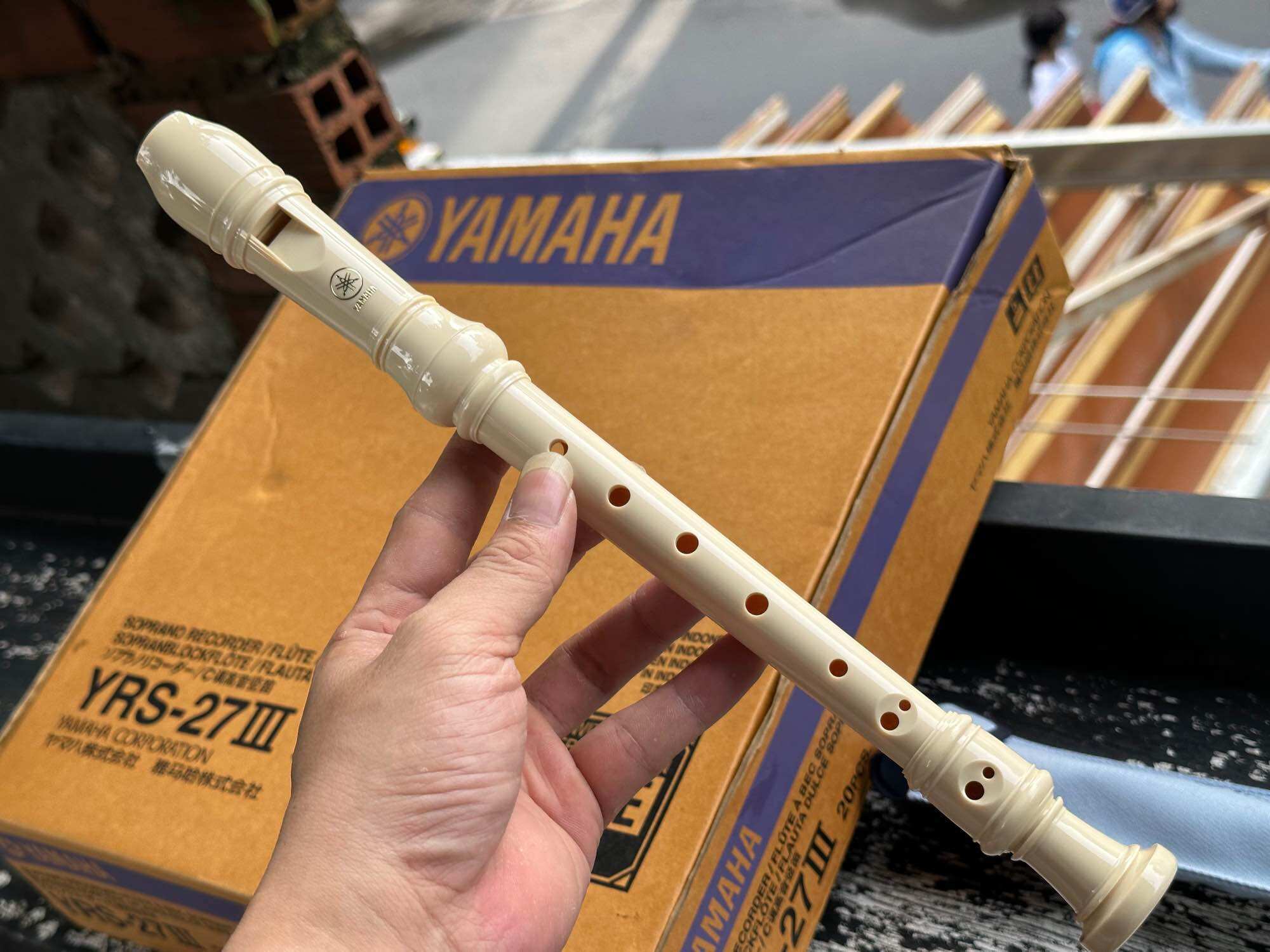 Sáo dọc Recorder Yamaha Soprano YRS-27 III