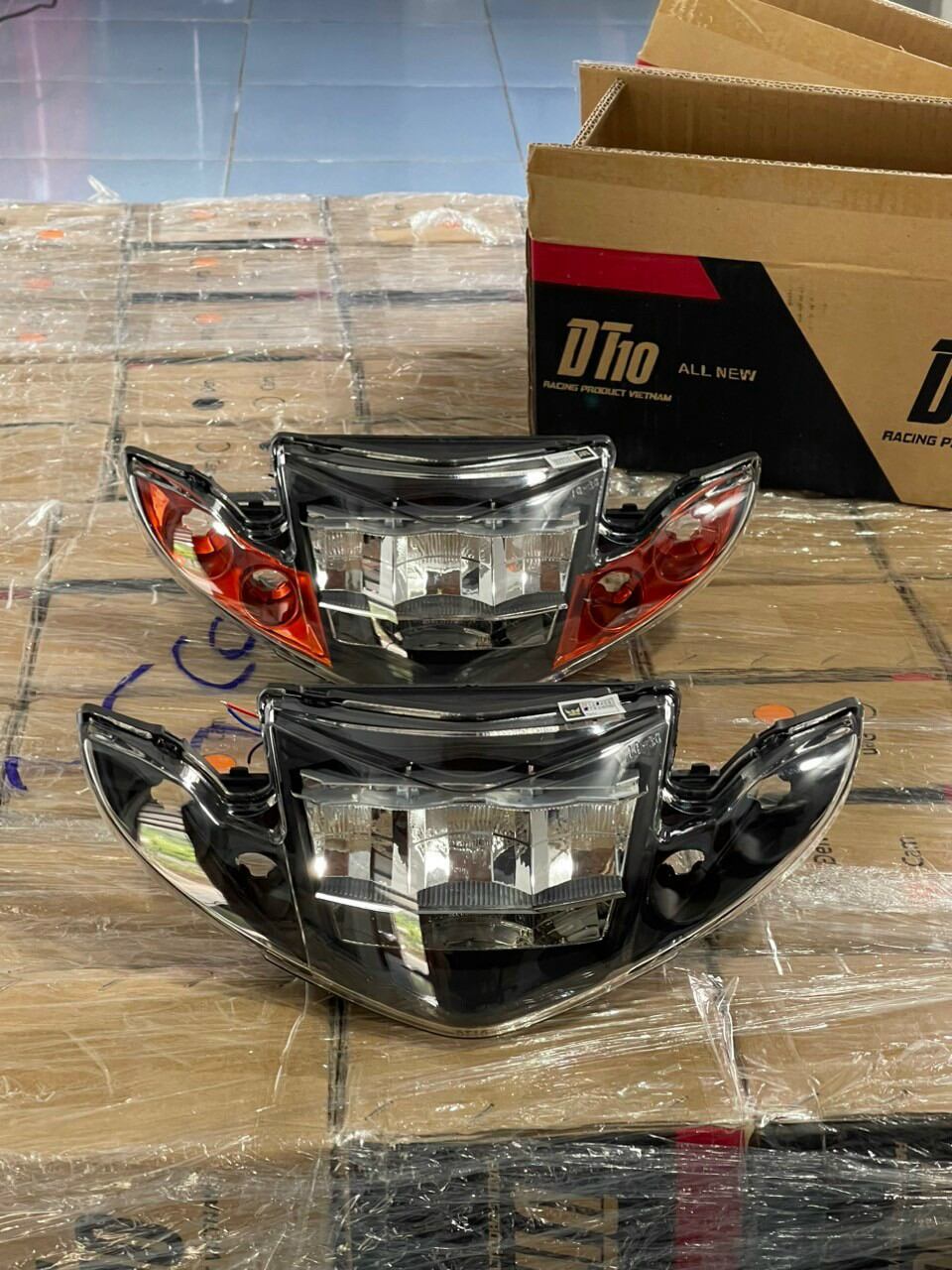 Choá 2 tầng Sirius 50/110, đèn led 2 tầng, sử dụng ốp đầu sihelo