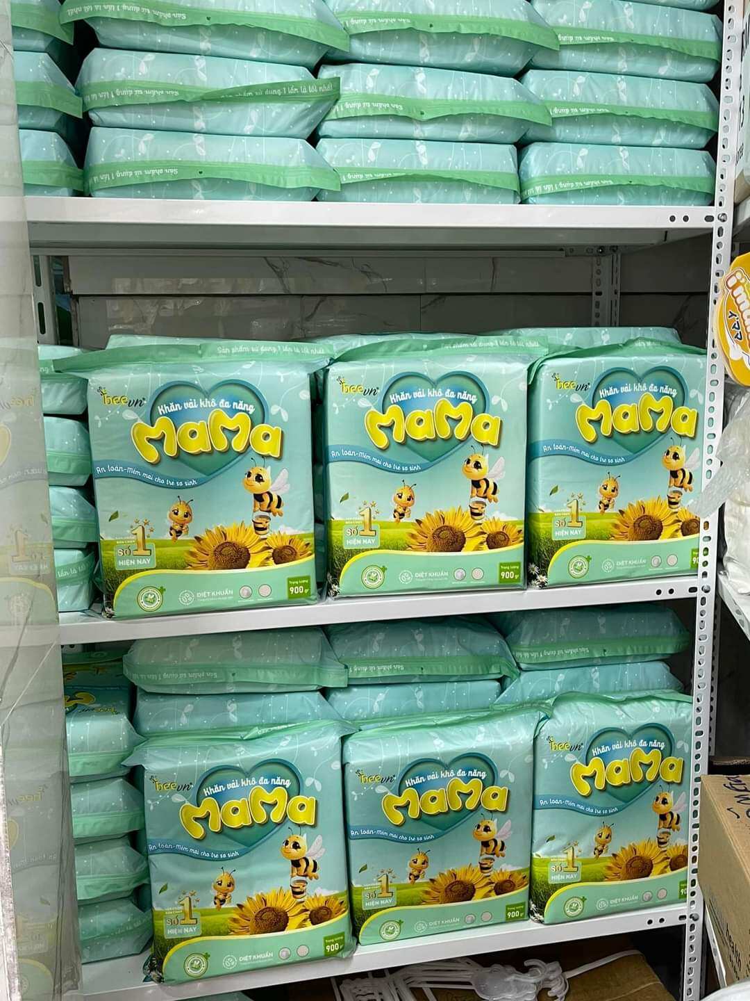 Khăn vải khô đa năng mama 900 gram
