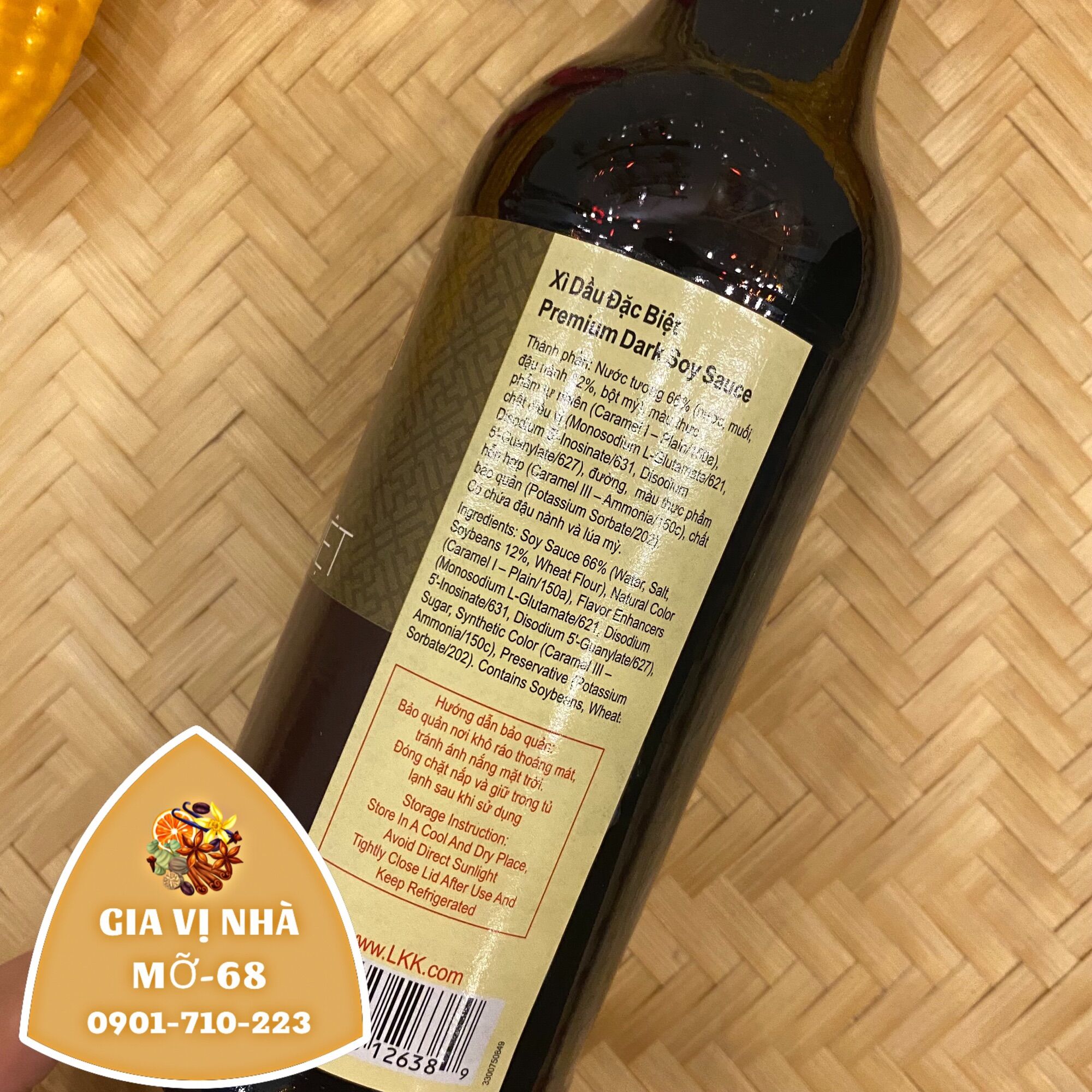 HẮC XÌ DẦU ĐẶC BIỆT LEE KUM KEE -500ML
